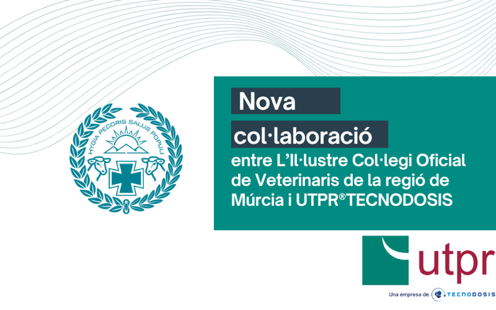 Nova col·laboració entre L’Il·lustre Col·legi Oficial de Veterinaris de la regió de Múrcia i UTPR®TECNODOSIS